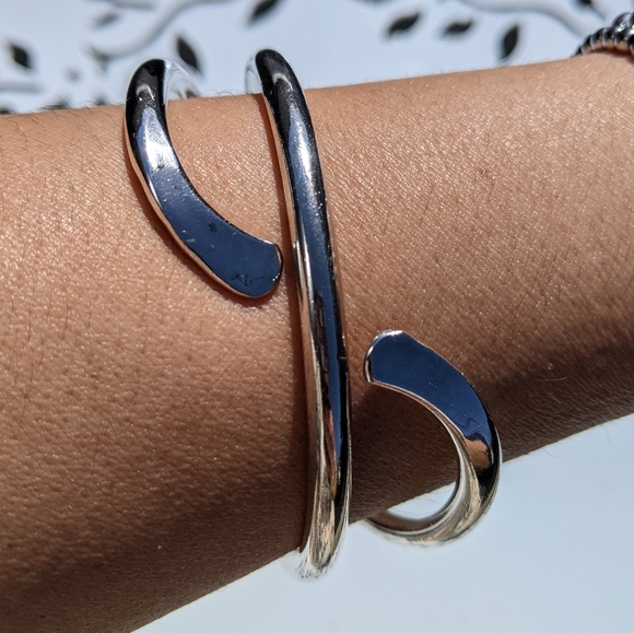 SMYKKESMEDEN DENMARK 1970's Brutalist Bracelet - Picture 6 of 16